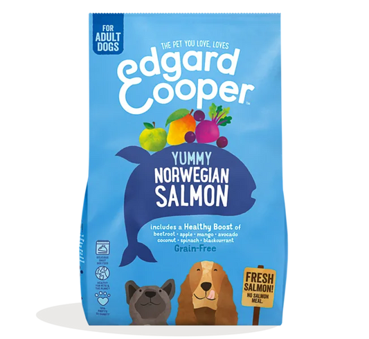 Edgard & Cooper | Grain Free - Salmón con Remolacha, Manzana y Mango