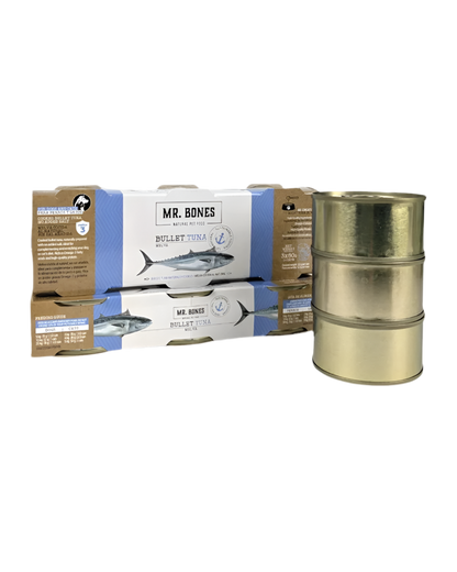Mr. Bones | Melva cocida al natural para perros y gatos – Fresh Topper