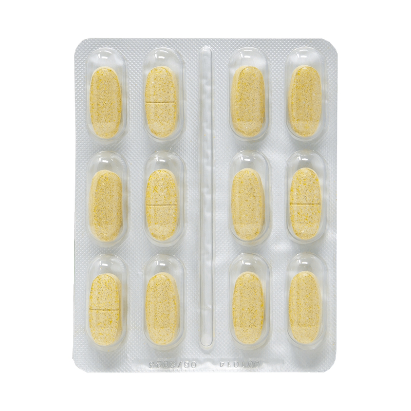 Envase HepatoGreen Dr. Green 48 comprimidos apoyo hepático natural para perros y gatos