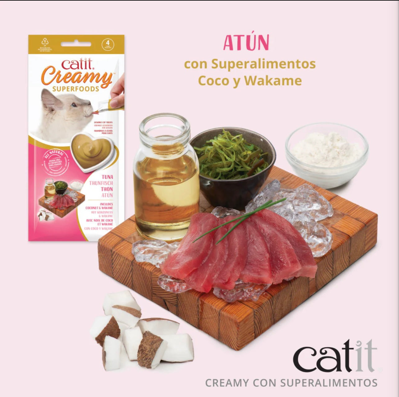 Catit | Creamy con super alimentos