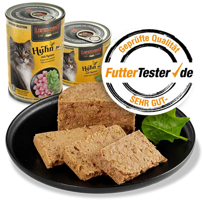 Leonardo | Pollo con espinacas (6x400g)