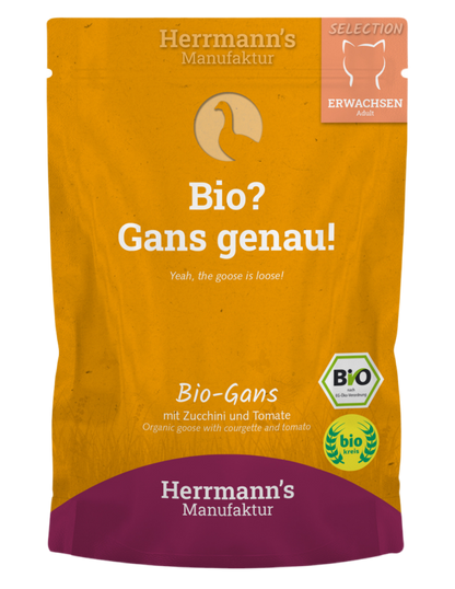 HERRMANN'S | Ganso y Calabacín BIO (100g)