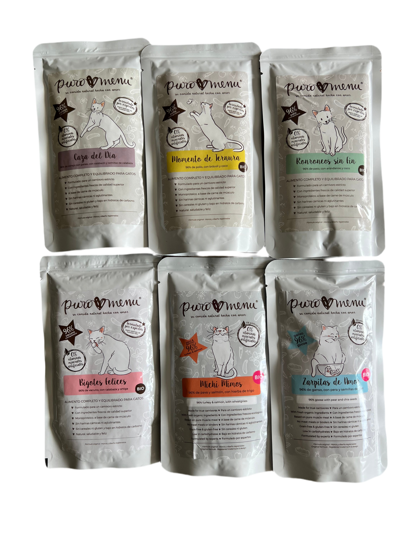 Puro Menú | Pack de prueba (6x100g)