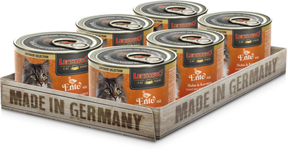 Leonardo | Pato con pollo y zanahoria (6x200g)