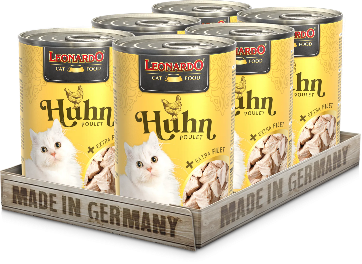 Leonardo | Pollo + Extra Filet (6x400g)