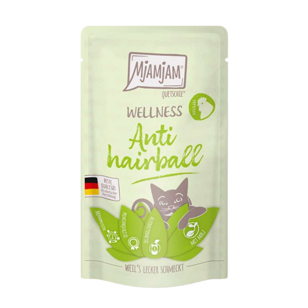 MjaMjaM | Anti bolas de pelo - Pollo (125g)