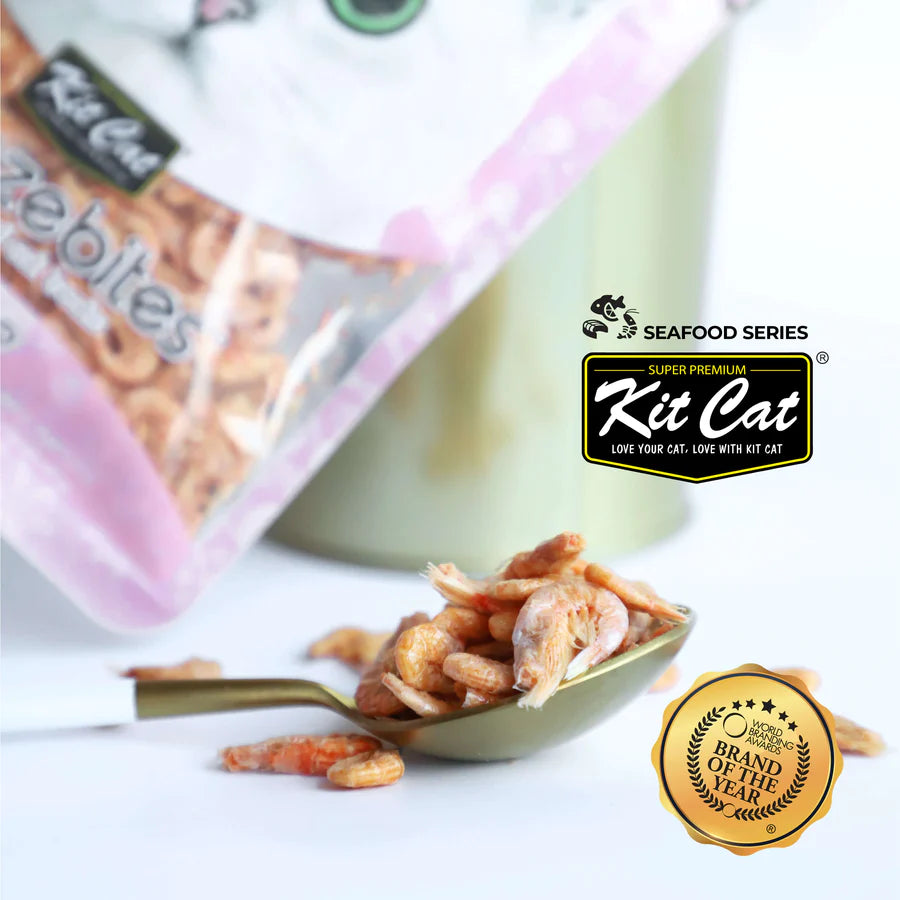 Kit Cat | FreezeBites Camarones 10g - Snack Liofilizado