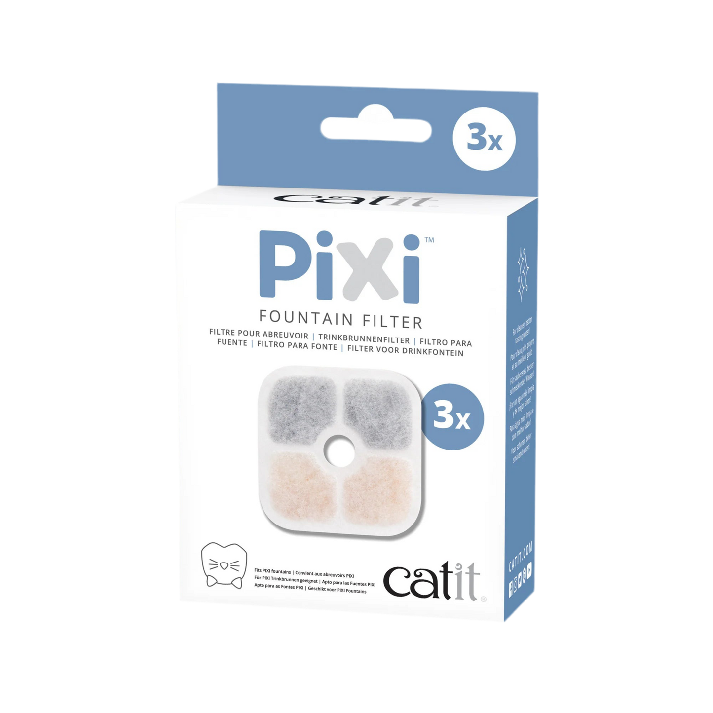 Filtro para fuente Catit PIXI recambio para gatos