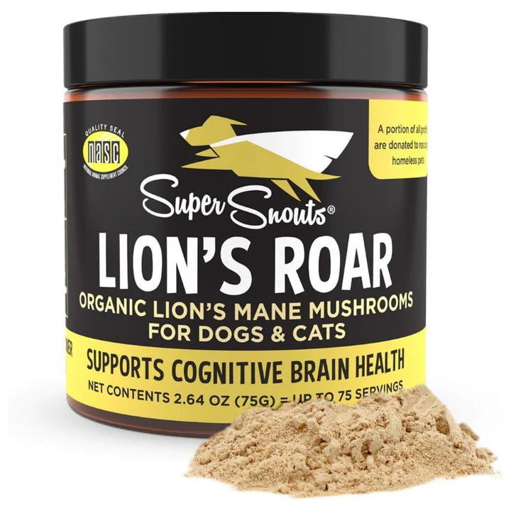 Firm Up Lion’s Roar suplemento natural de Melena de León para perros y gatos