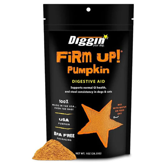 Firm Up Pumpkin suplemento digestivo natural para perros y gatos
