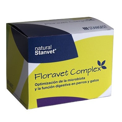 Floravet Complex Stanvet suplemento digestivo para perros y gatos