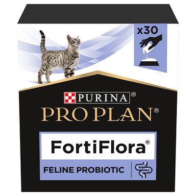 FortiFlora Feline probiótico digestivo para gatos y gatitos