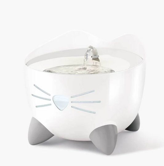 Fuente Catit PIXI de acero inoxidable para gatos con filtro y bomba silenciosa