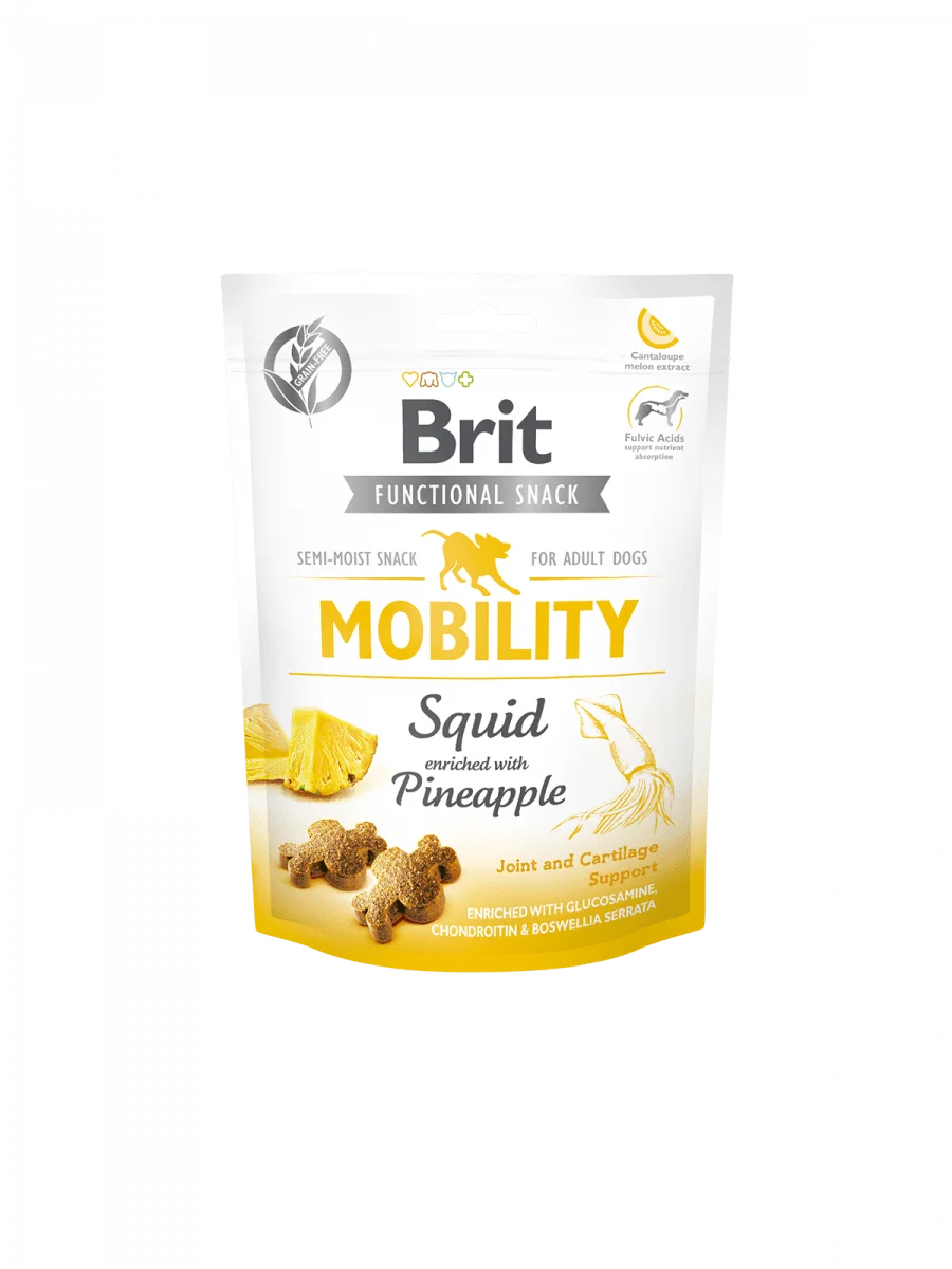 Brit | Functional Snack Mobility - Calamar con piña (150g)