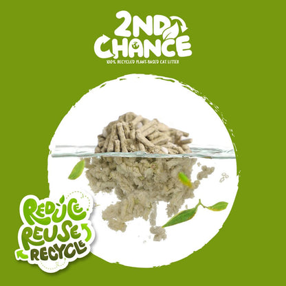 Kit Cat | Arena 2nd Chance - Hojas de Té Verde, Guisante y Yuca