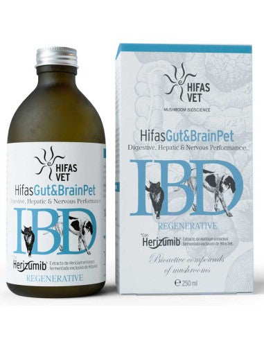 HIFAS Gut&Brain Pet alimento complementario para perros y gatos en suspensión oral