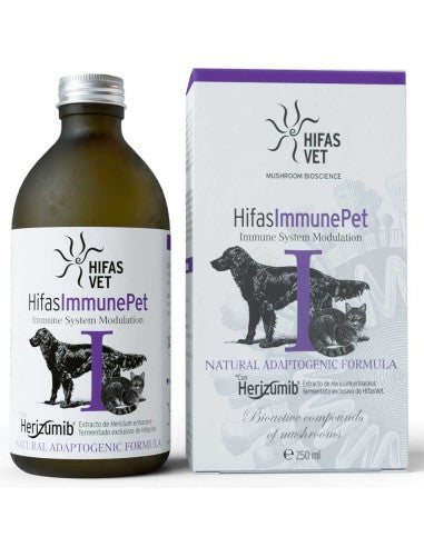 HIFAS ImmunePet alimento complementario para perros y gatos en suspensión oral