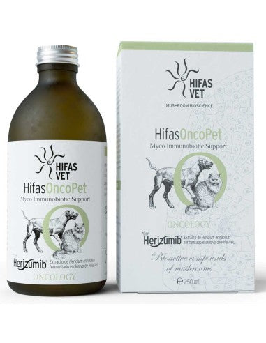 HIFAS Onco Pet alimento complementario para perros y gatos en suspensión oral