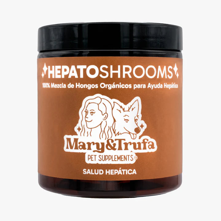 HepatoShrooms apoyo para el hígado en mascotas