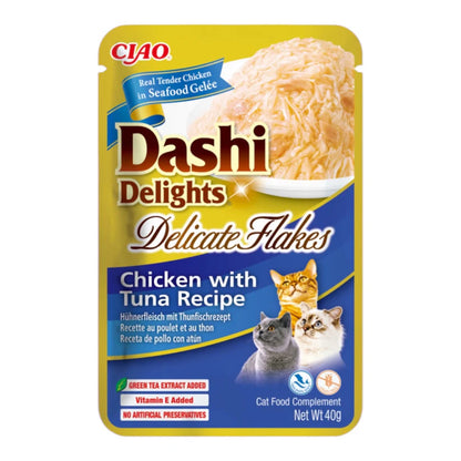 Inaba | Dashi Delicate Flakes - Pollo con atún (40g)