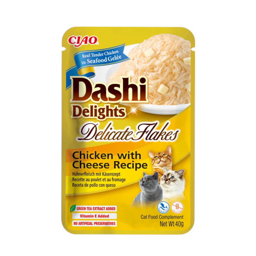 Inaba | Dashi Delicate Flakes - Pollo con queso (40g)