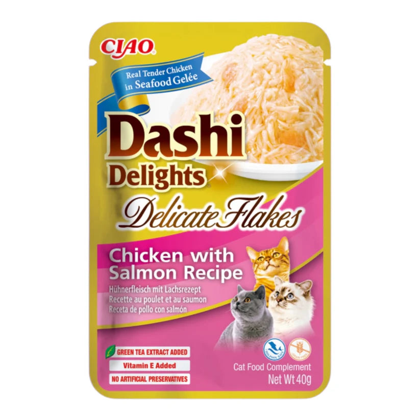 Inaba | Dashi Delicate Flakes - Pollo con salmón (40g)