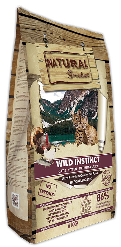 Natural Greatness | Wild Instinct Razas medianas y grandes 6kg