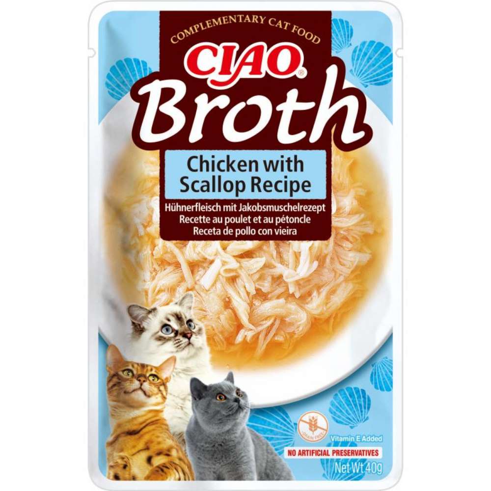 Inaba | Broth de pollo con vieira (40g)