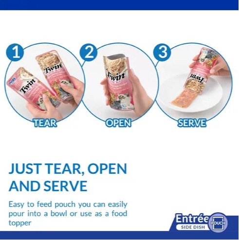 Inaba Twin Pack atún y pollo para gatos