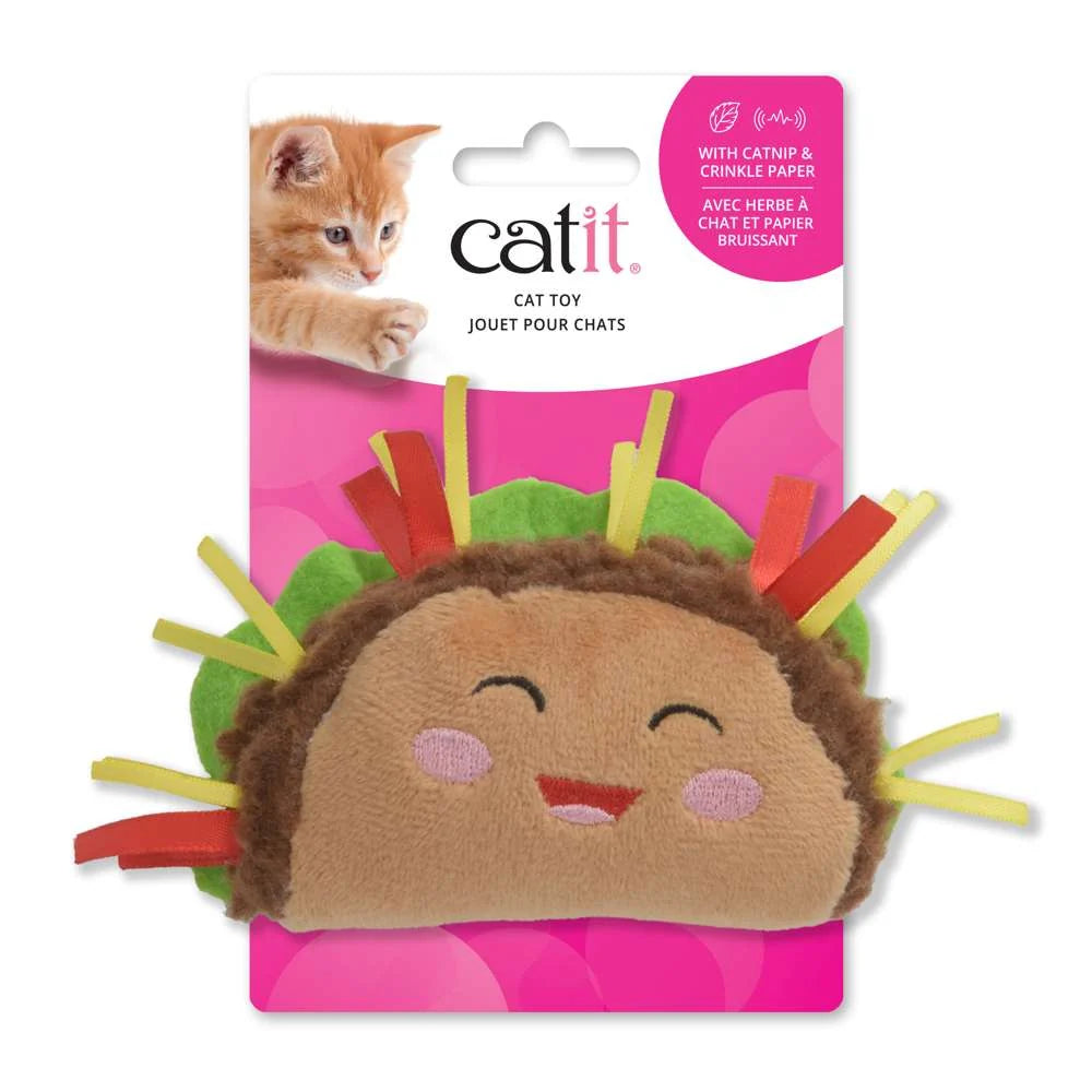 Juguete Catit con forma de taco para gatos