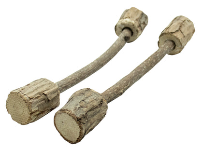 Juguete de madera con matatabi para gatos 