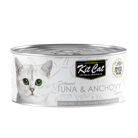 Kit Cat atún con anchoas en gelatina para gatos 80 g