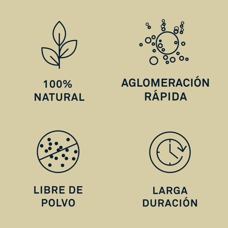 Lecho aglomerante natural de tofu para gatos
