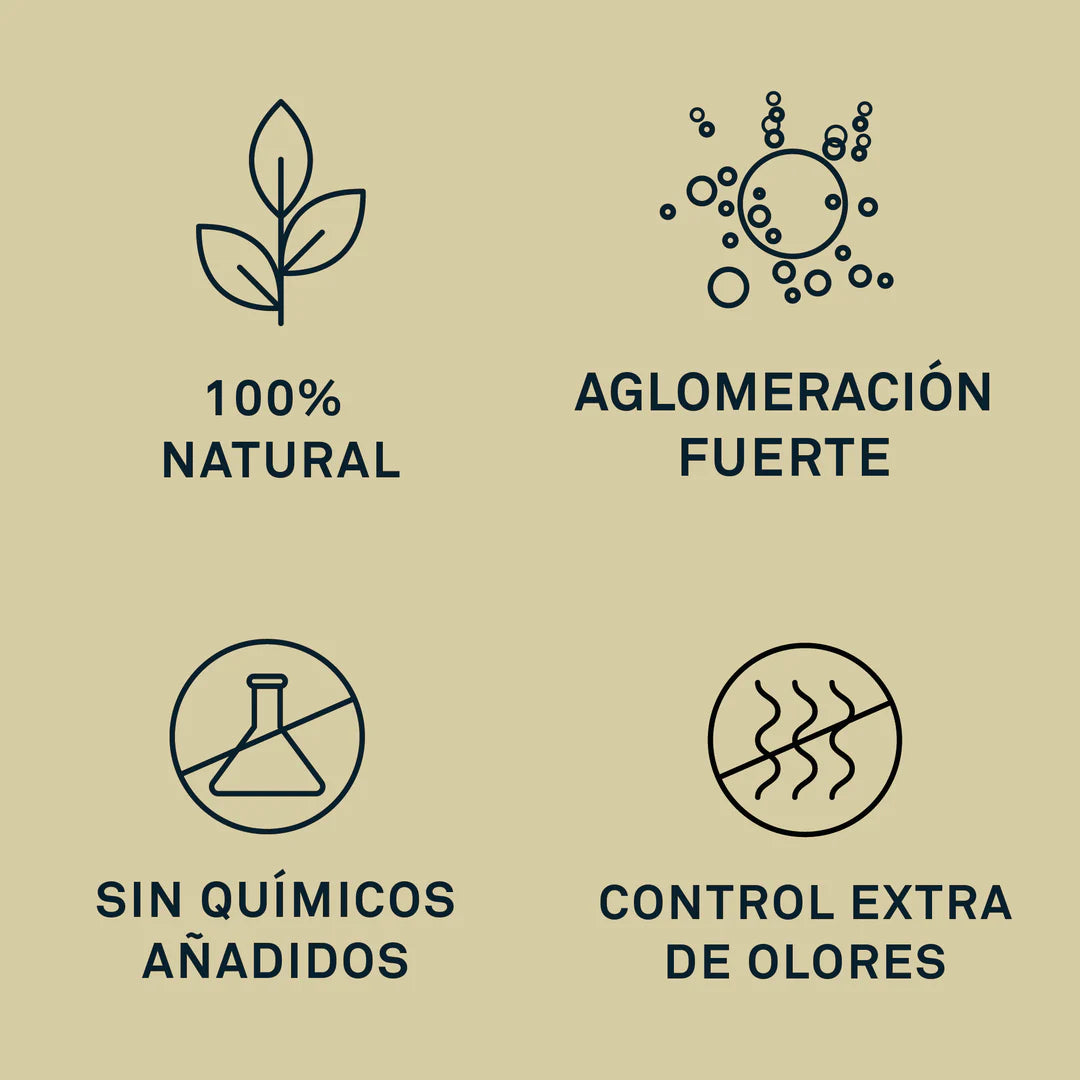 Lecho natural aglomerante de tofu 6L
