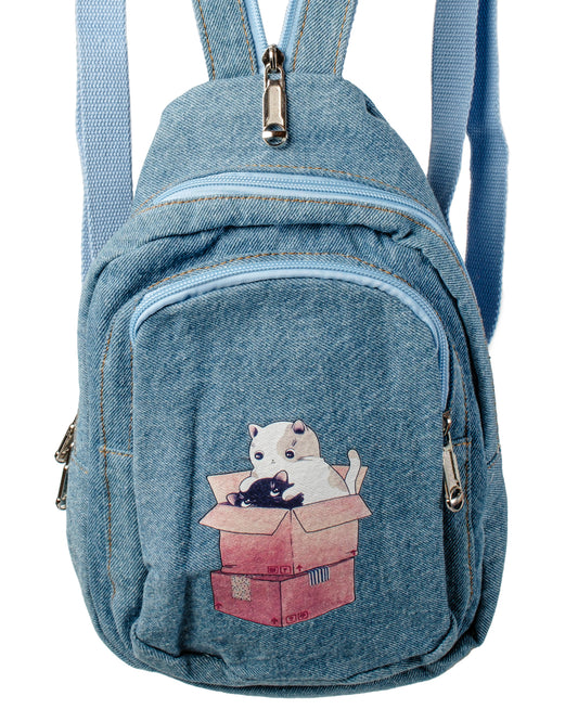 Colectivo Animalista de Leganés | MEOW-Mochila Denim