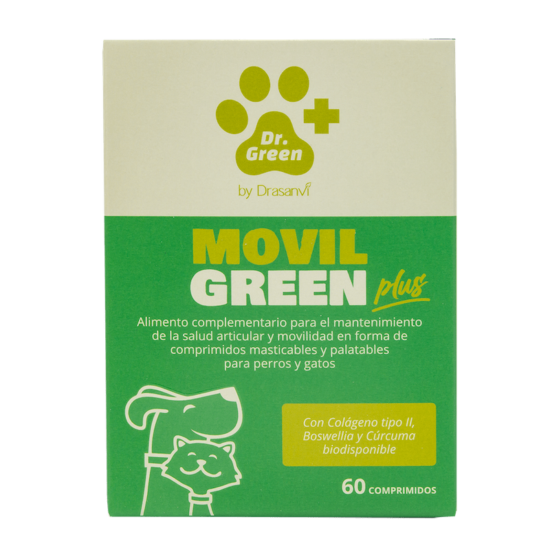 Movilgreen Plus Dr. Green comprimidos para el cuidado articular en perros