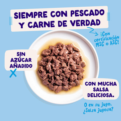 Multipack Edgar & Cooper 12 sobres de pescado