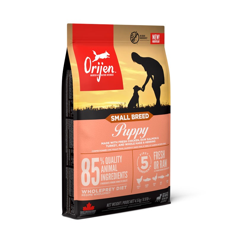 ORIJEN Puppy Small Breed 4,5kg pienso para cachorros de razas pequeñas