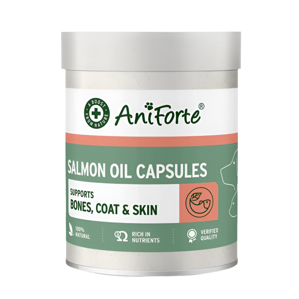 Omega-3 perros y gatos – Cápsulas de aceite de salmón natural