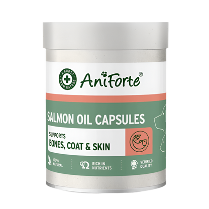 Omega-3 perros y gatos – Cápsulas de aceite de salmón natural