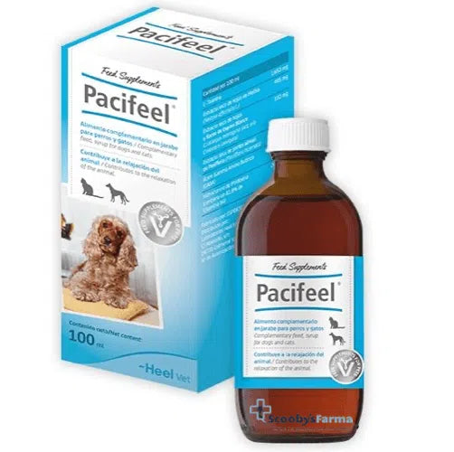 Pacifeel jarabe relajante natural para perros y gatos 100 ml