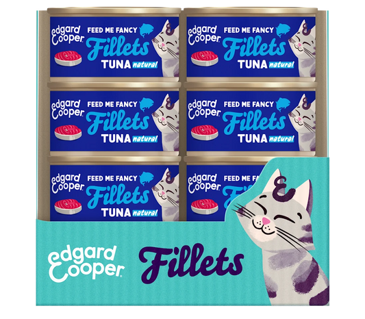 Edgard & Cooper | Filetes de atún (24x70g)