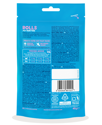 Edgard & Cooper | Rolls de salmón (45g)