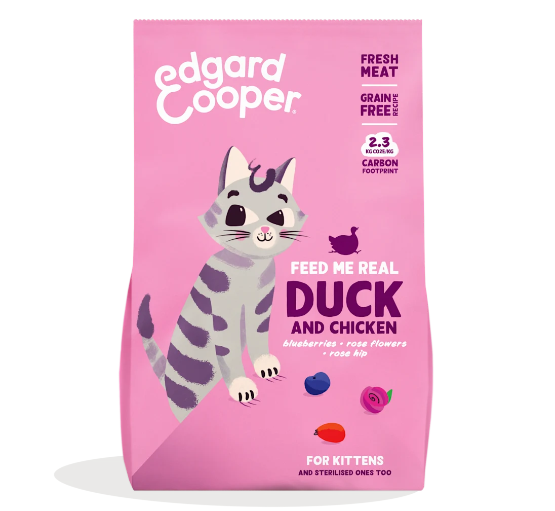 Edgard Cooper | Kitten Pato y Pollo (2kg)