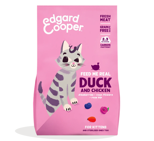 Edgard Cooper | Kitten Pato y Pollo (2kg)