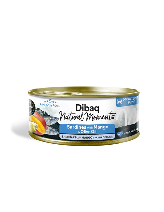 Paté Natural Moments gato esterilizado sardinas con mango