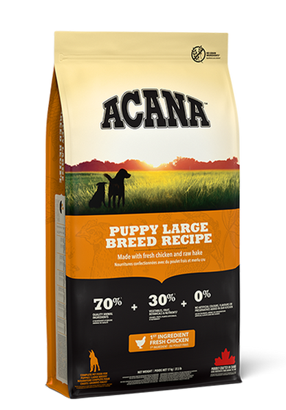 Pienso ACANA Puppy Large Breed para cachorros de razas grandes sin cereales