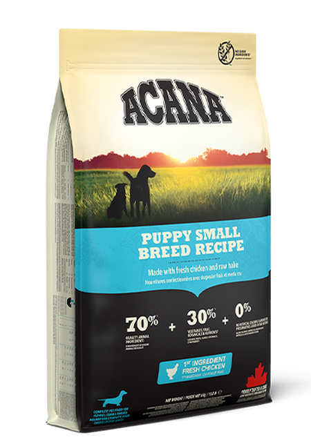Pienso ACANA Puppy Small Breed para cachorros de razas pequeñas sin cereales