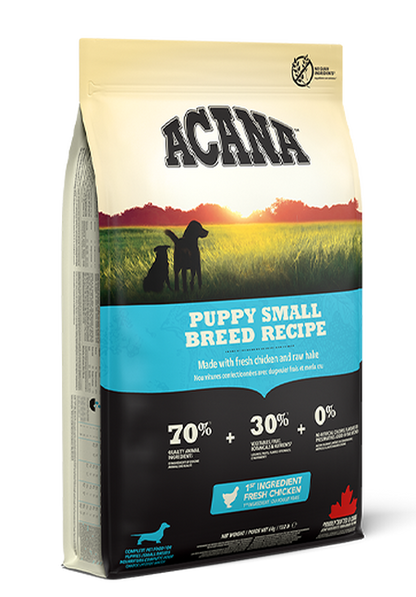 Pienso ACANA Puppy Small Breed para cachorros de razas pequeñas sin cereales