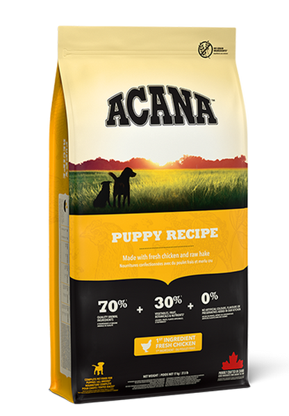Pienso ACANA Puppy para cachorros sin cereales desarrollo saludable